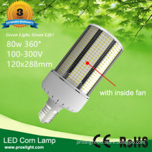 E40 120w 100w 80w led corn light,E39 E40 125lm/w led corn lighting,100-300V corn led lamp 80W